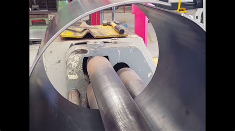 how to roll sheet metal into a cylinder|rolling a cylinder bending.